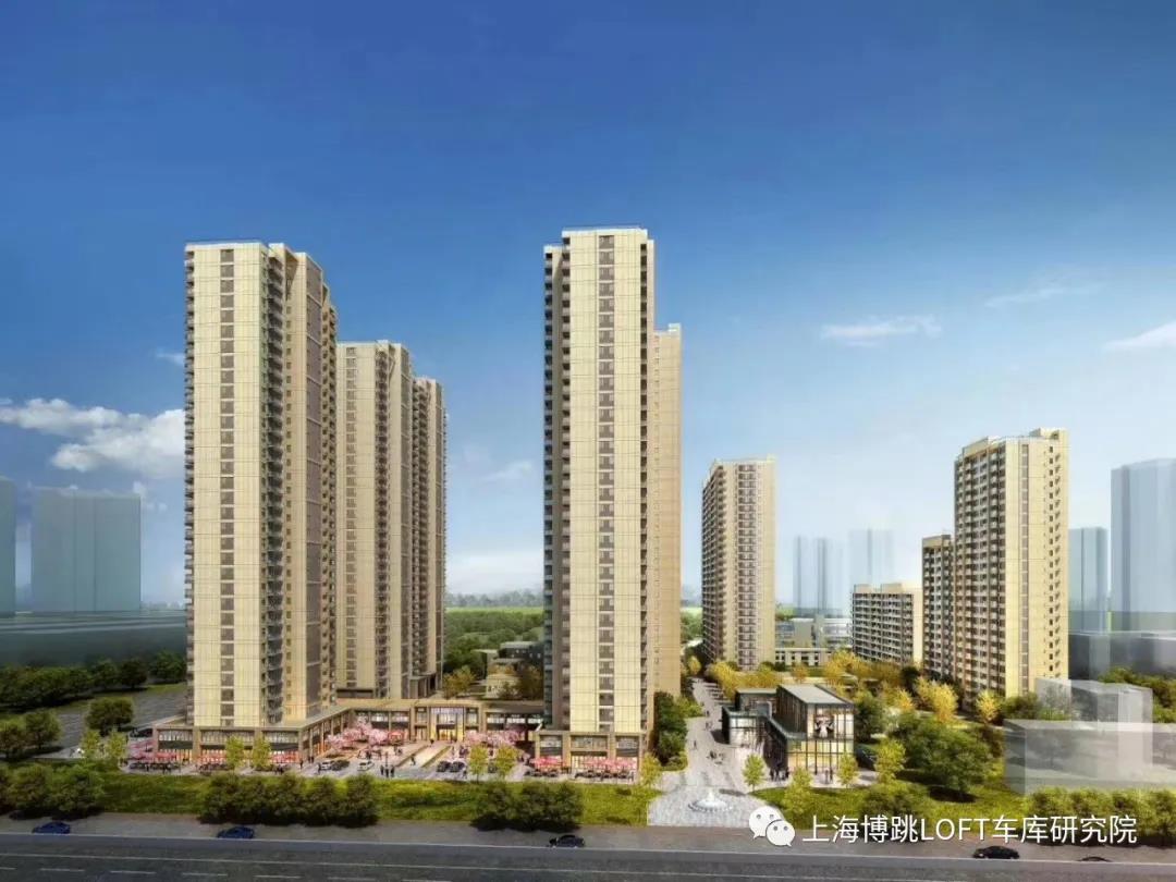 西双版纳采用了LOFT车库武汉当代集团春风十里项目现已结构封顶！